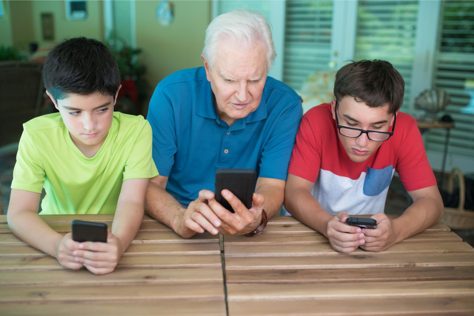 tecnologia para todas as idades